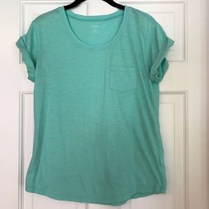 Mint Green Pocket Tee